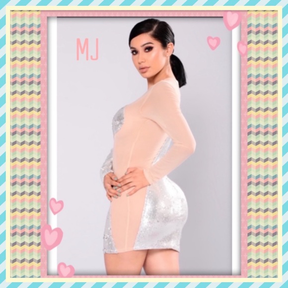 🎀Mesh Sequin Dress🎀 - Picture 3 of 5